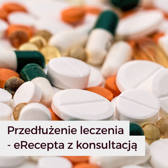 e recepta przedłużenie kontynuacja leczenia
